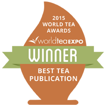 2015 World Tea Awards Winner. Best Tea Publication. World Tea Expo - opens in a new window
